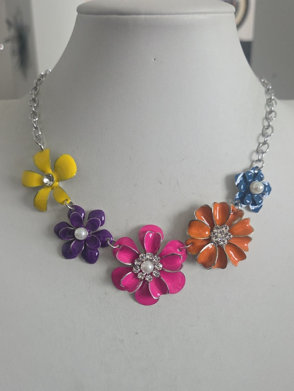 Paparazzi Floral Reverie Multi Necklace NWT
